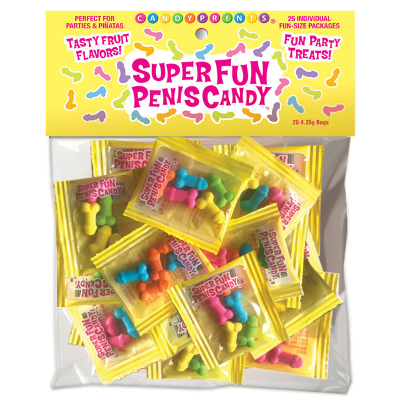 Super Fun Penis Candy - Bag of 25