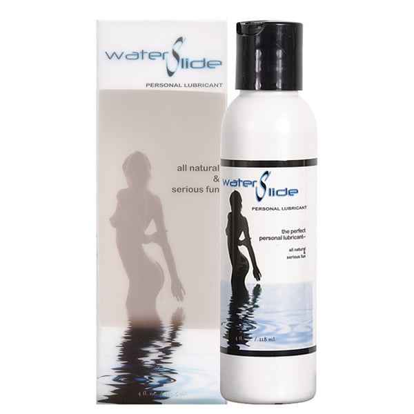 Earthly Body Waterslide Personal Lubricant w/Carrageenan - 4 oz Bottle