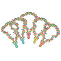 Candy penis necklace display 24pc
