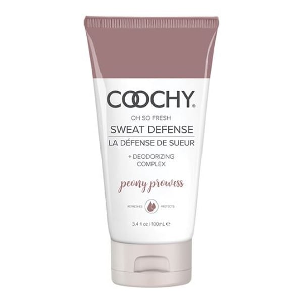 Coochy sweat defense lotion peony prowess 3.4 fl oz