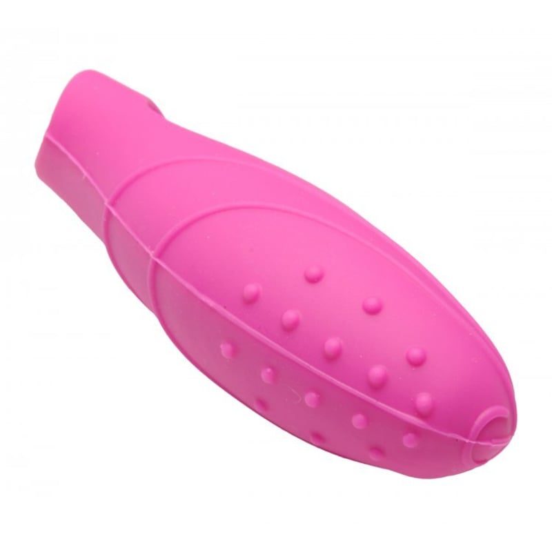 Bang Her Silicone G-Spot Finger Vibe Pink
