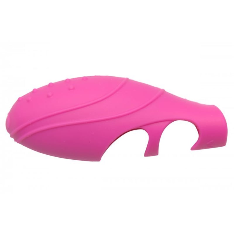 Bang Her Silicone G-Spot Finger Vibe Pink