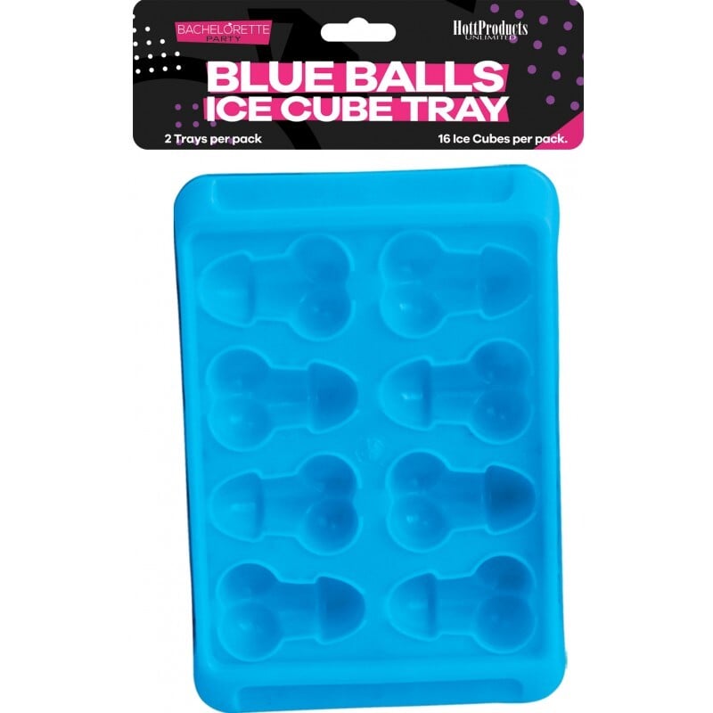 Blue balls penis ice cube tray