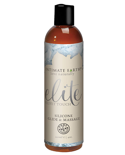Intimate Earth Elite Velvet Touch Silicone Glide & Massage Oil - 120 ml