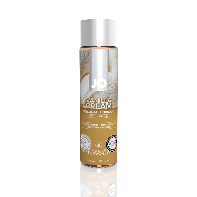 Jo h2o vanilla cream 4 oz flavored lubricant