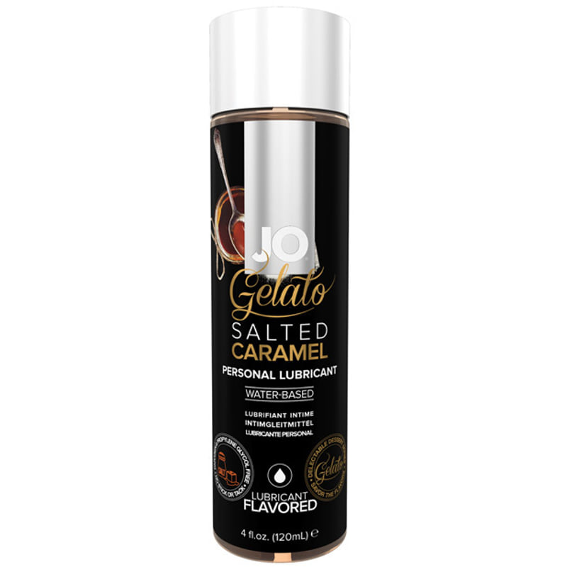 Jo gelato salted caramel 4 oz