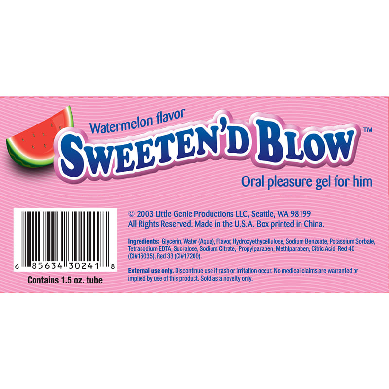 Sweeten d blow watermelon