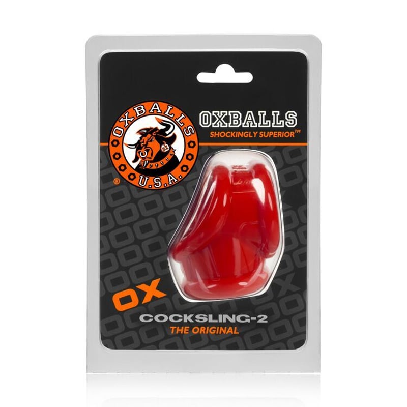 Cocksling 2 cock & ball sling oxballs red