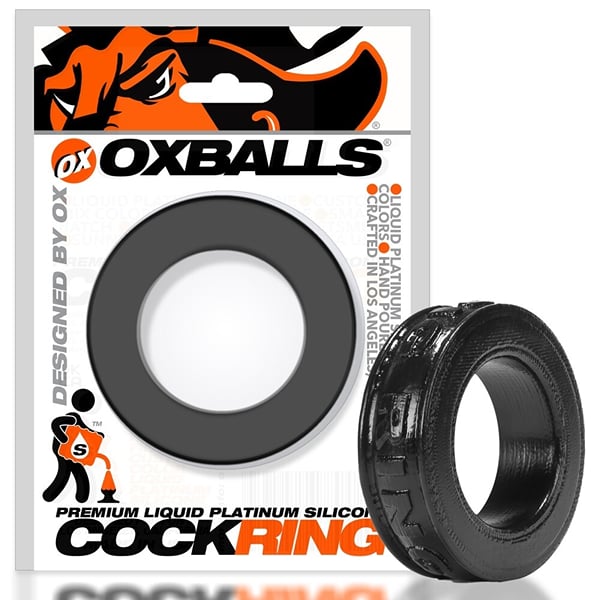 Pig-ring comfort cockring blk oxballs