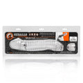 Muscle smooth cocksheath w/length inset oxballs clear