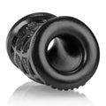 Morph Sleek Geometric Pattern Ballstretcher Silicone Smoosh Black