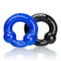 Ultraballs 2 pk cockring black /police blue