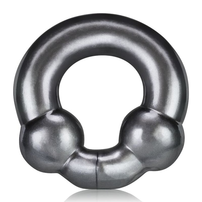 Ultra balls cockring 2 pack steel/red