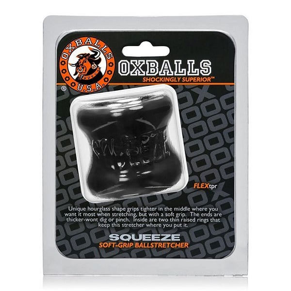Squeeze ball stretcher black