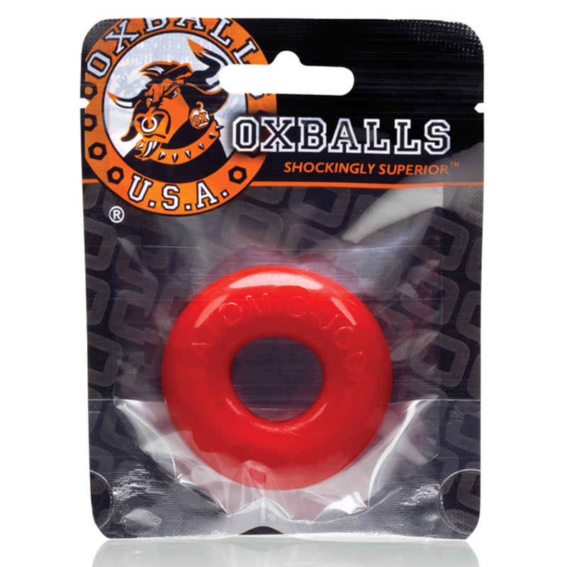 Do-nut 2 cockring oxball tpr red
