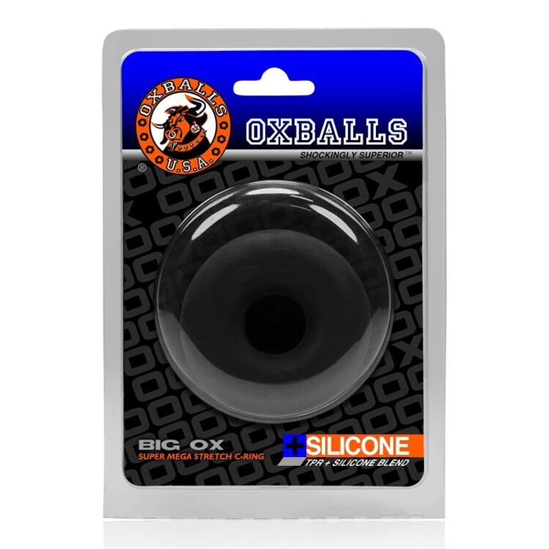 Big ox cockring oxballs black ice
