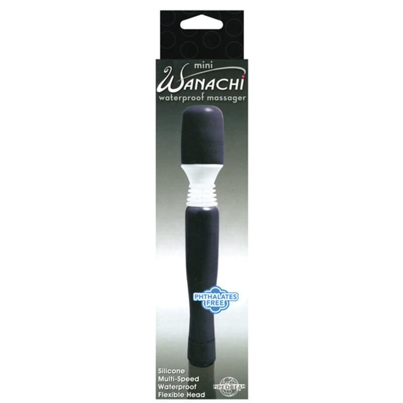 Mini Wanachi Massager Waterproof - Black