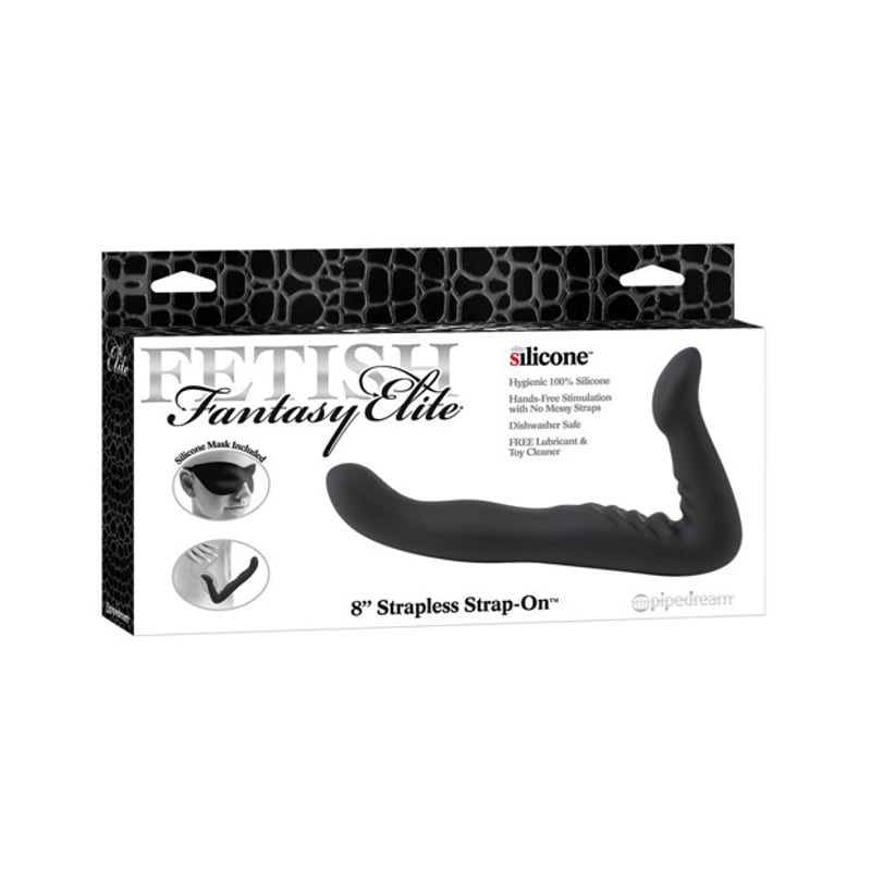 Fetish Fantasy Elite 8" Strapless Strap On - Black