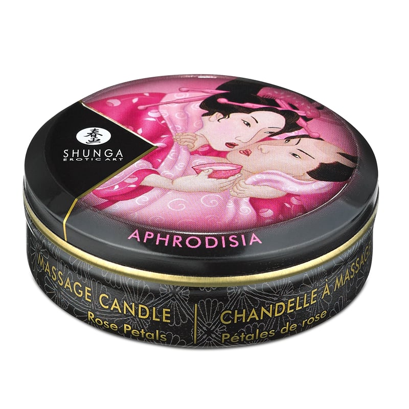 Mini Massage Candle - Aphrodisia - Roses Petals - 1 Fl. Oz.