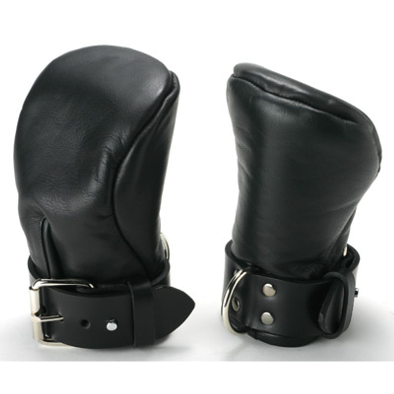 Strict Leather Deluxe Padded Fist Mitts- ML