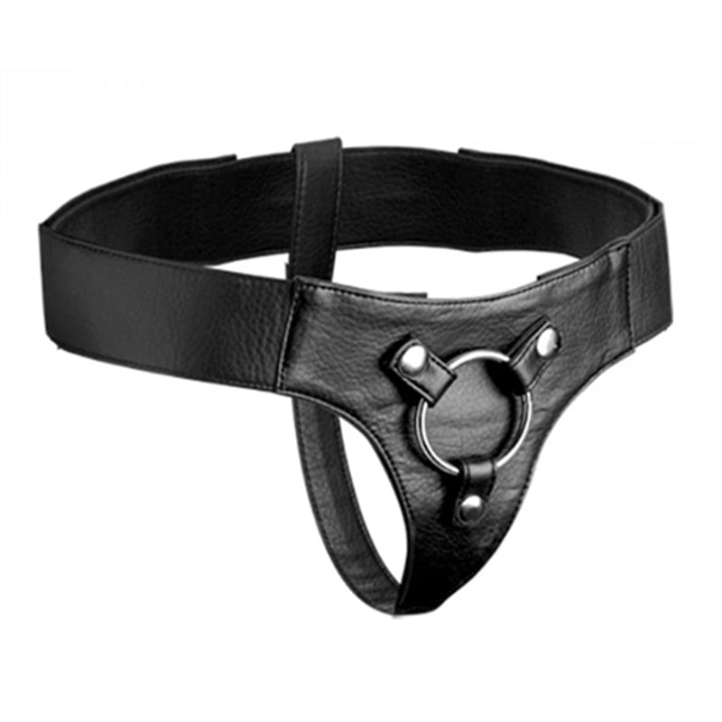 Domina Adjustable Wide Band Strap on Harness
