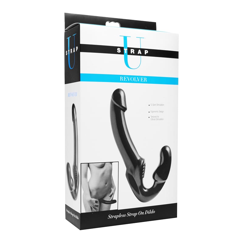 Revolver Strapless Strap on G Spot Dildo