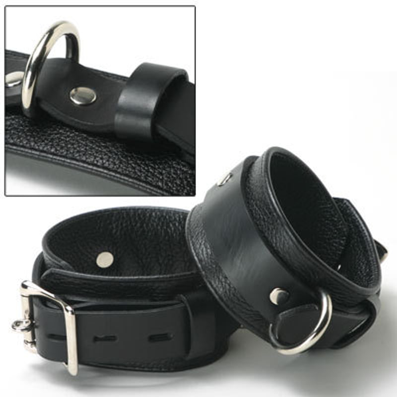 Strict Leather Deluxe Locking Wrist Cuffs