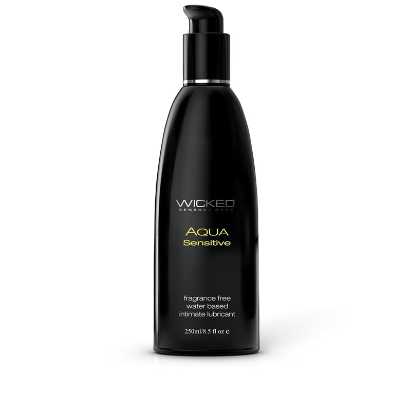 Wicked aqua sensitive lube 8oz