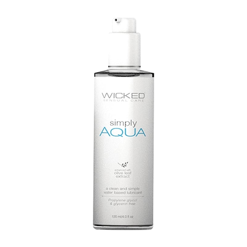Wicked simply aqua lube 4 oz