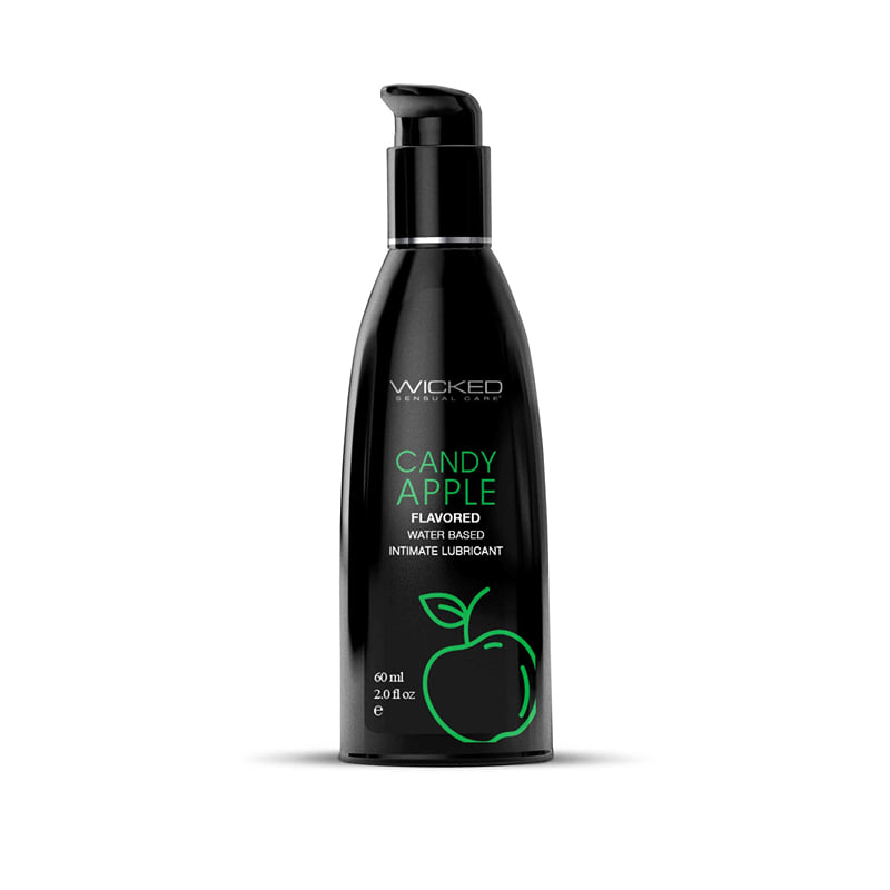 Aqua Candy Apple Flavored Water Based Intimate Lubricant - 2 Fl. Oz.