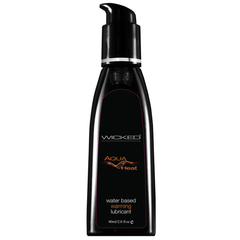 Wicked Sensual Care Aqua Heat Warming Sensation Lubricant - 2 oz