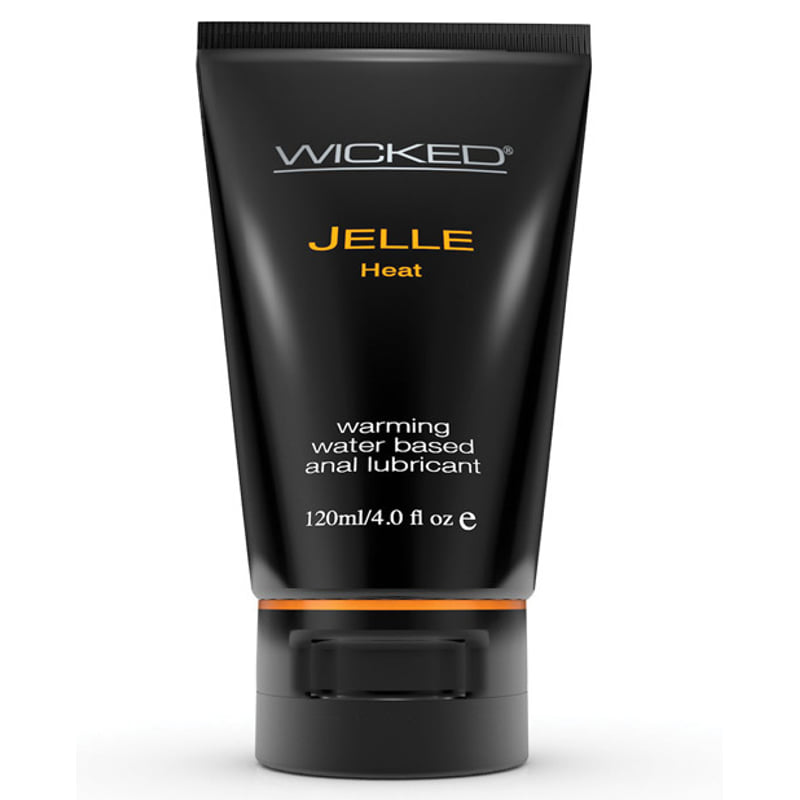 Wicked Sensual Care Jelle Warming Water Based Anal Gel Lubricant - 4 oz