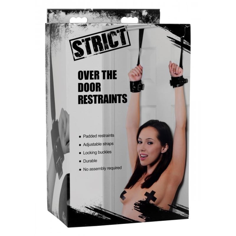 Strict over the door restraints
