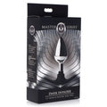 Master series dark invader metal & silicone anal plug medium