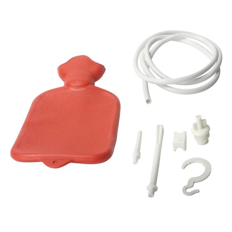 Cleanstream water bottle douche kit red
